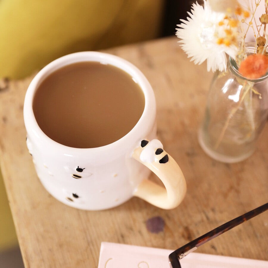 Lisa Angel Textured Bee Mug