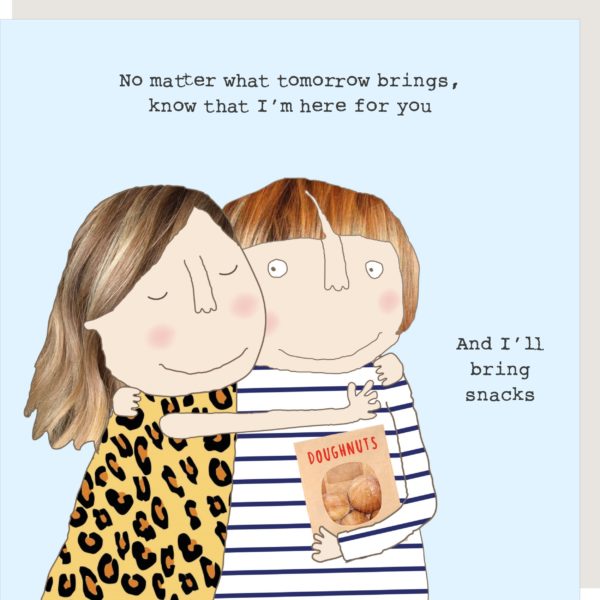 Rosie Made A Thing Bring Snacks Card