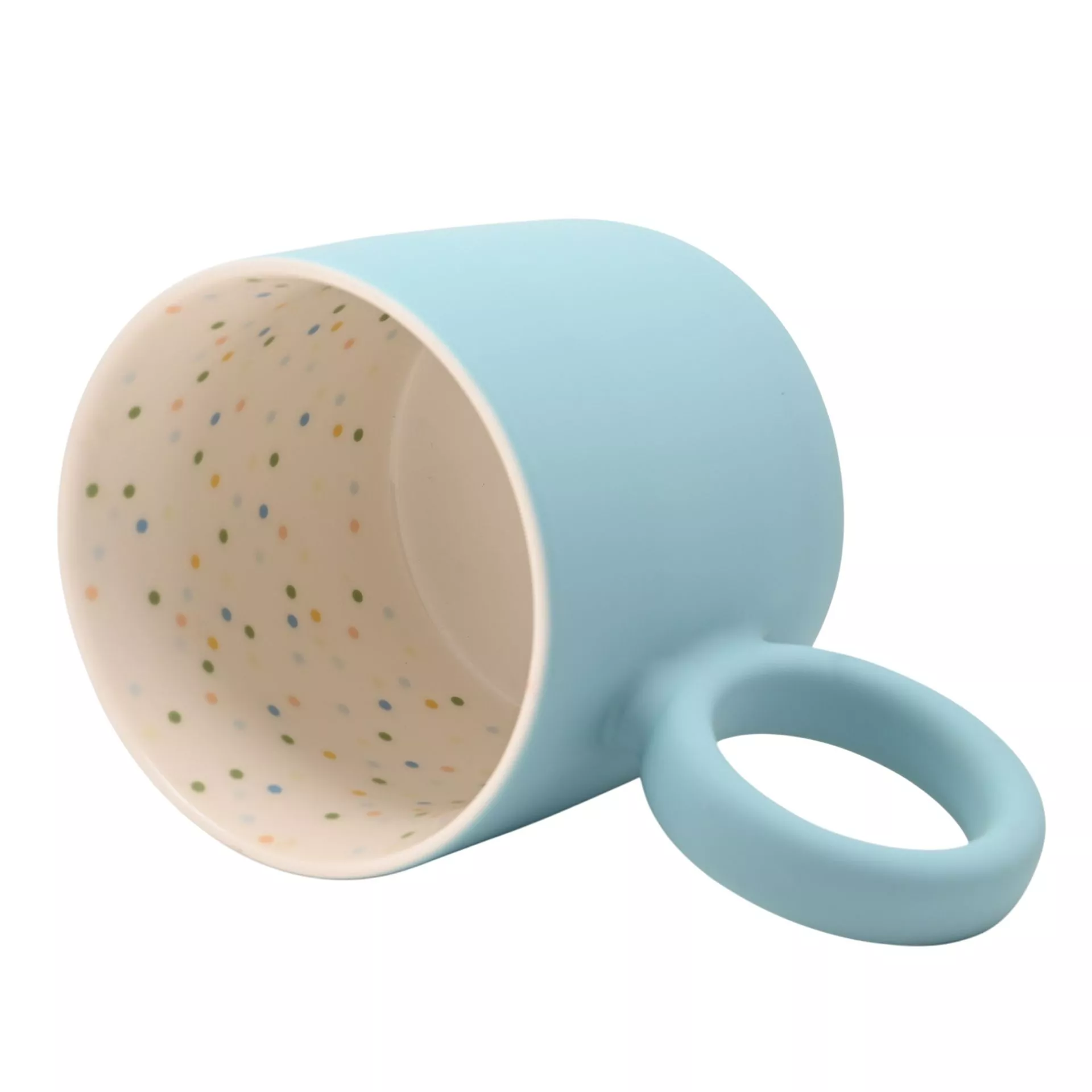 40 Blue Confetti Mug