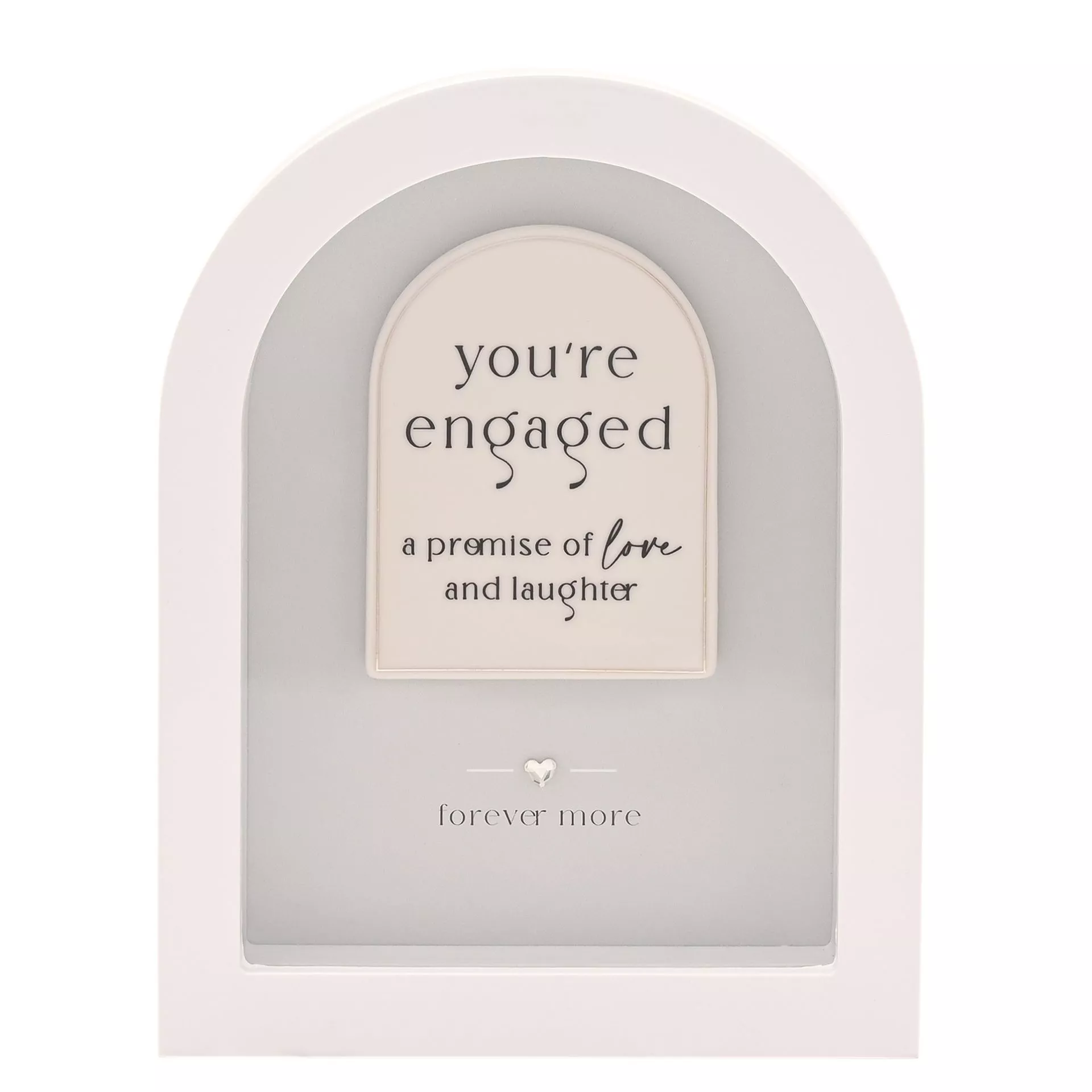 Amore Arch Plaque - Engaged