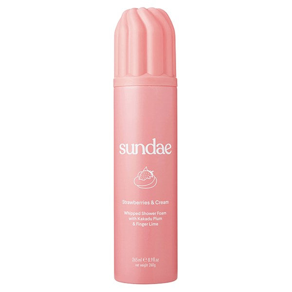 Sundae Strawberries & Cream Whipped Shower Foam