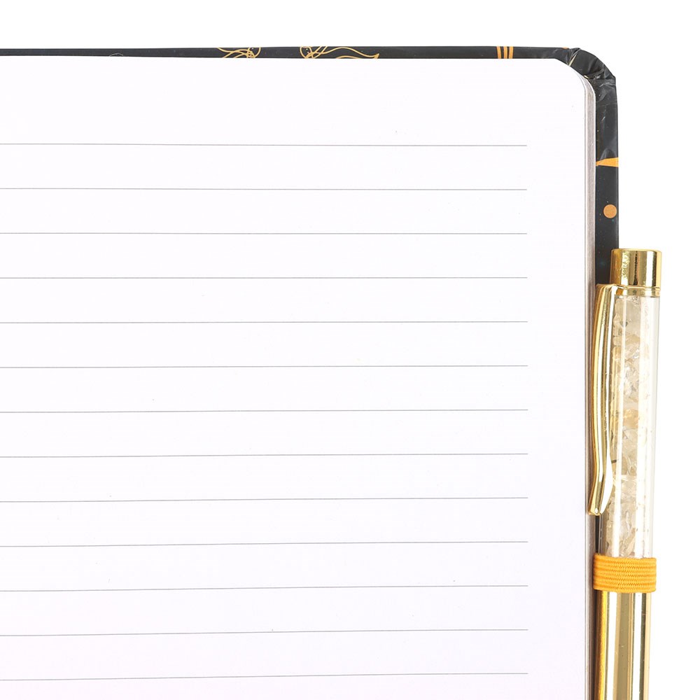 Leave a Little Sparkle A5 Notebook & Citrine Pen