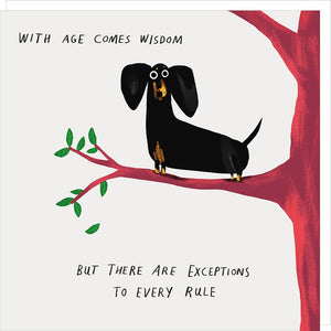 Rosie Made A Thing Wisdom Birthday Card"" - More Than Just a Gift | Narborough Hall