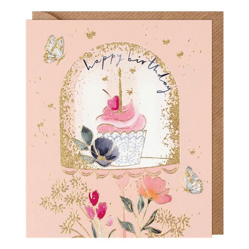 Cosmopolitan Cupcake Birthday Card