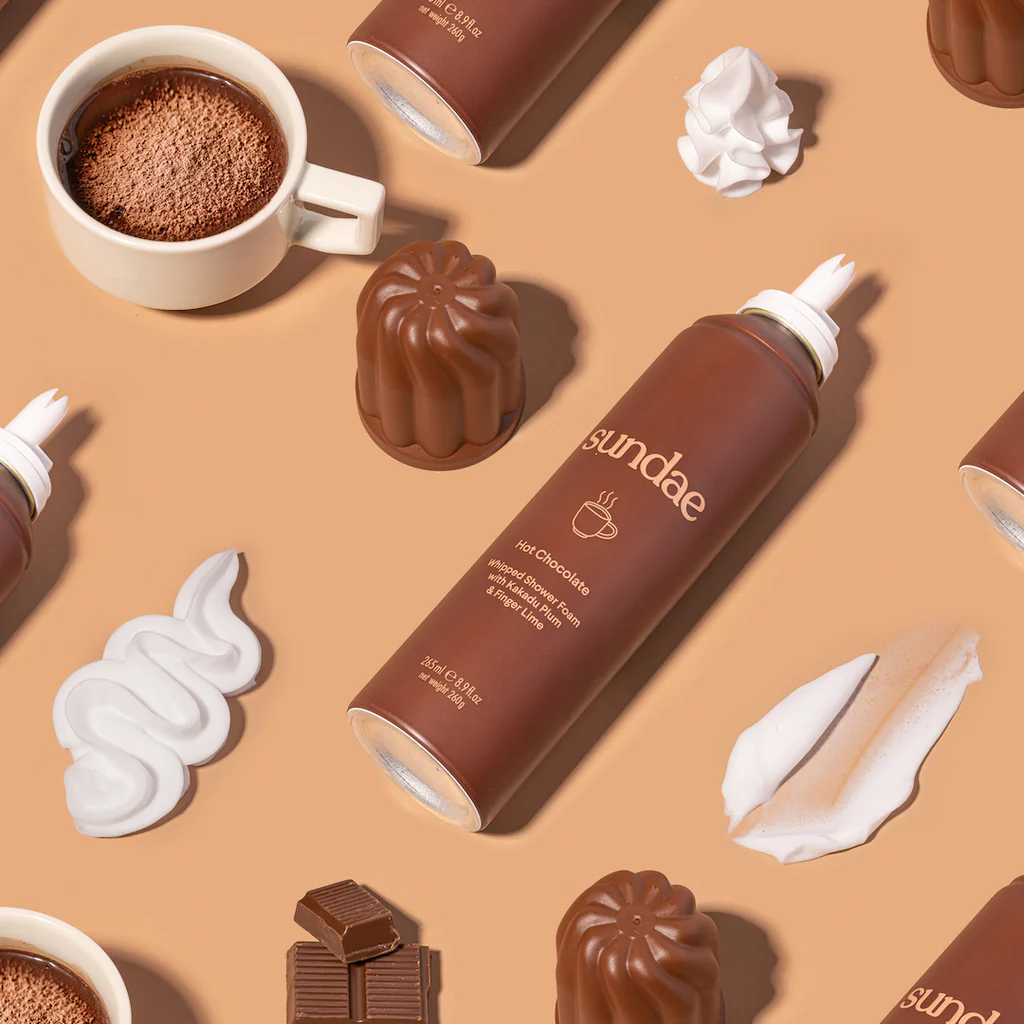 Sundae Whipped Shower Foam Hot Chocolate