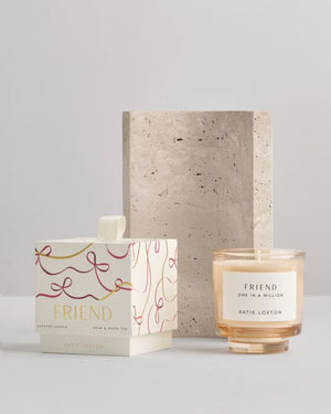 Katie Loxton Sentiment Candle - Friend - More Than Just a Gift | Narborough Hall