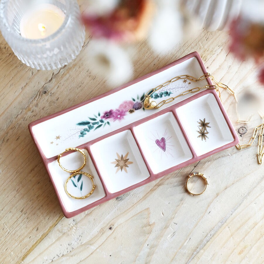 Lisa Angel Floral Trinket Tray