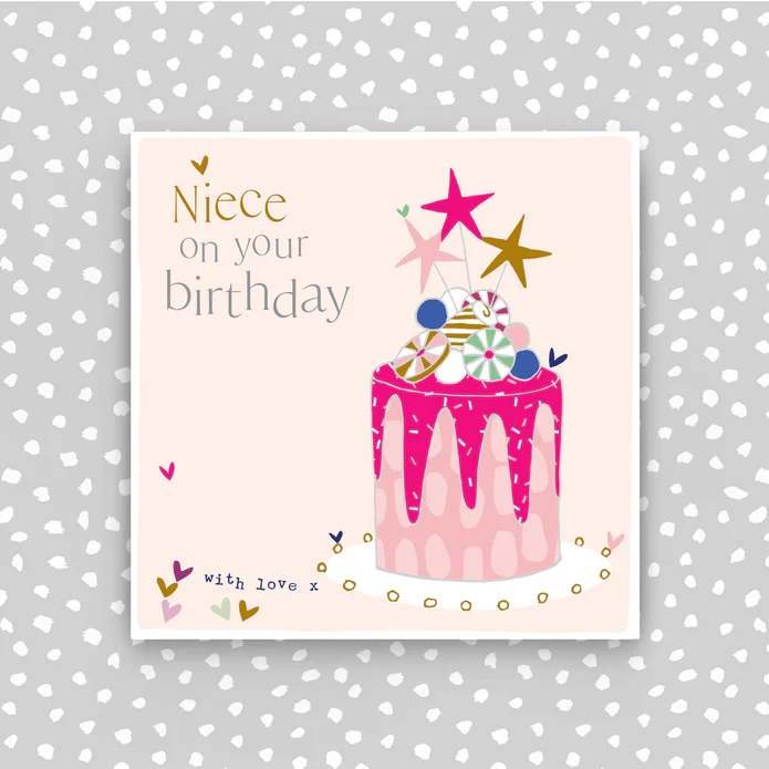 Happy Birthday Niece Cake Card - More Than Just a Gift | Narborough Hall