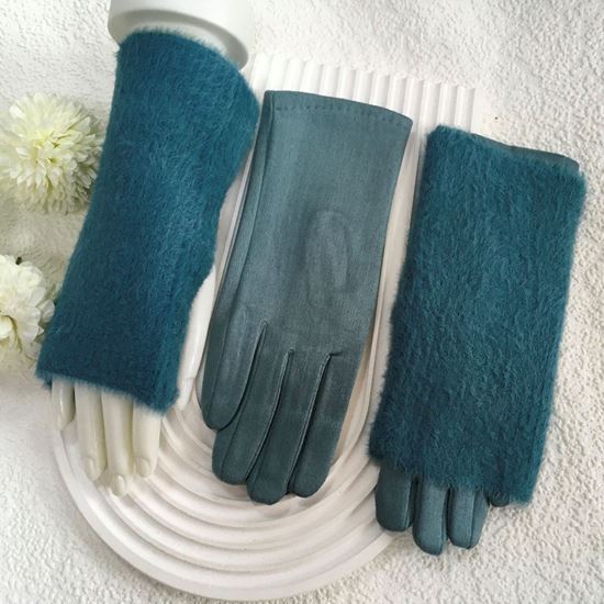 Blue Double Layer Gloves
