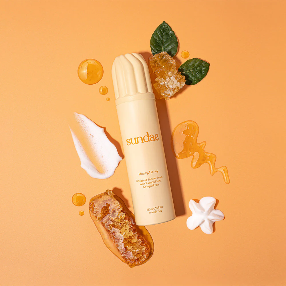 Sundae Whipped Shower Foam Honey Honey