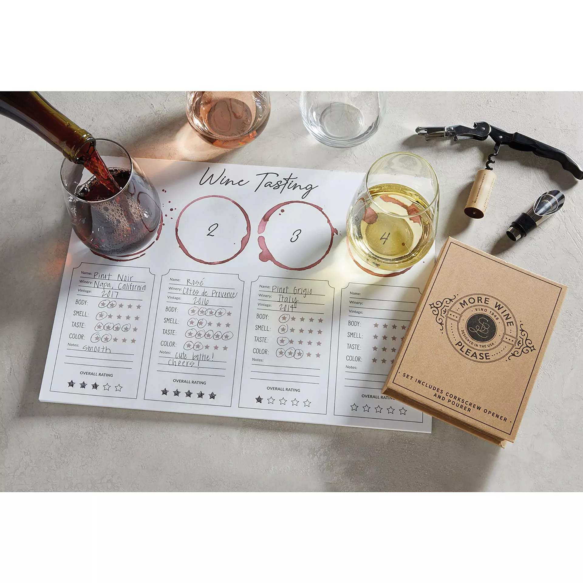 Santa Barbara Wine Accessories Set
