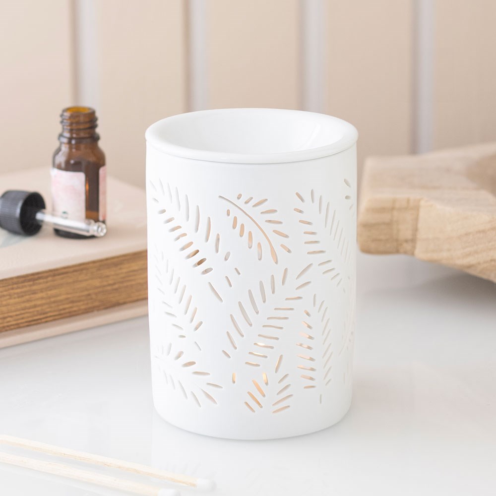 Fern Cut-Out Wax Burner