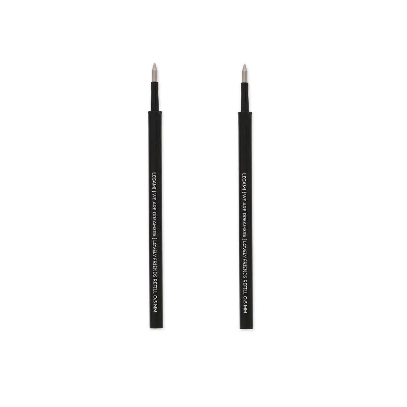 Legami Refill Lovely Friends Pen - Black - Pack of 2