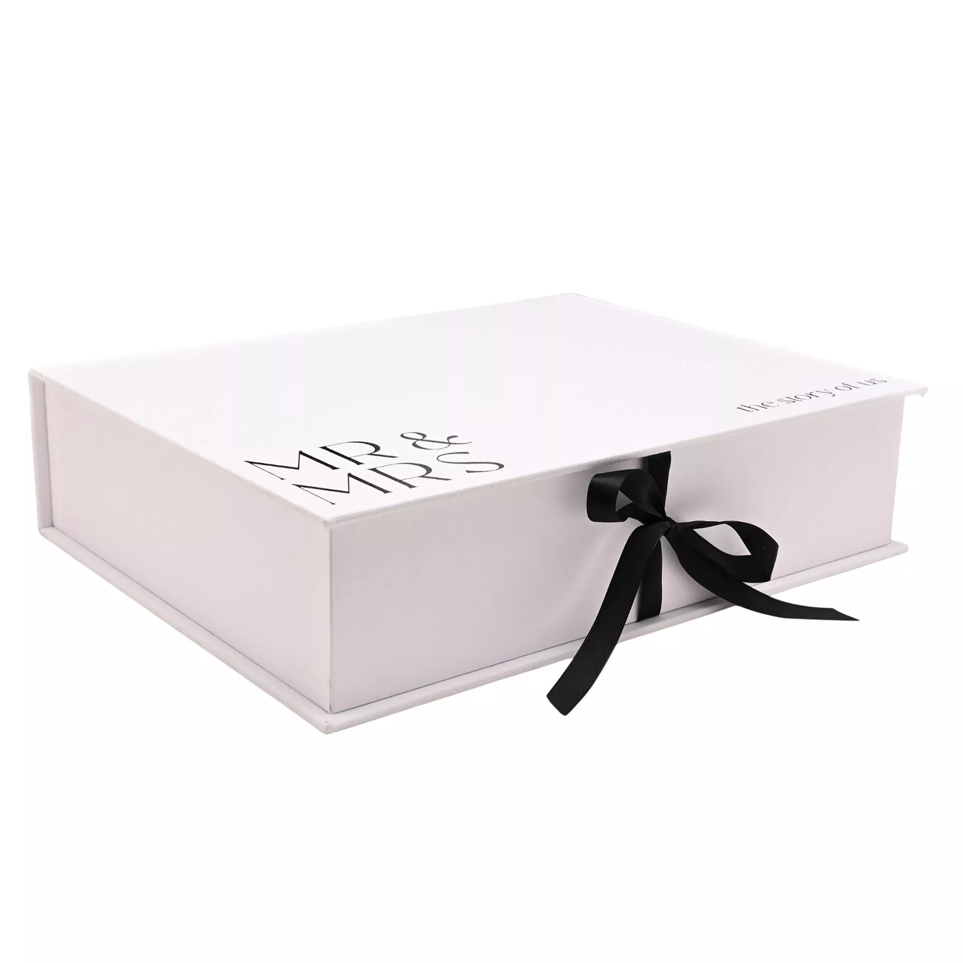 Amore Linen Mr & Mrs Keepsake Box