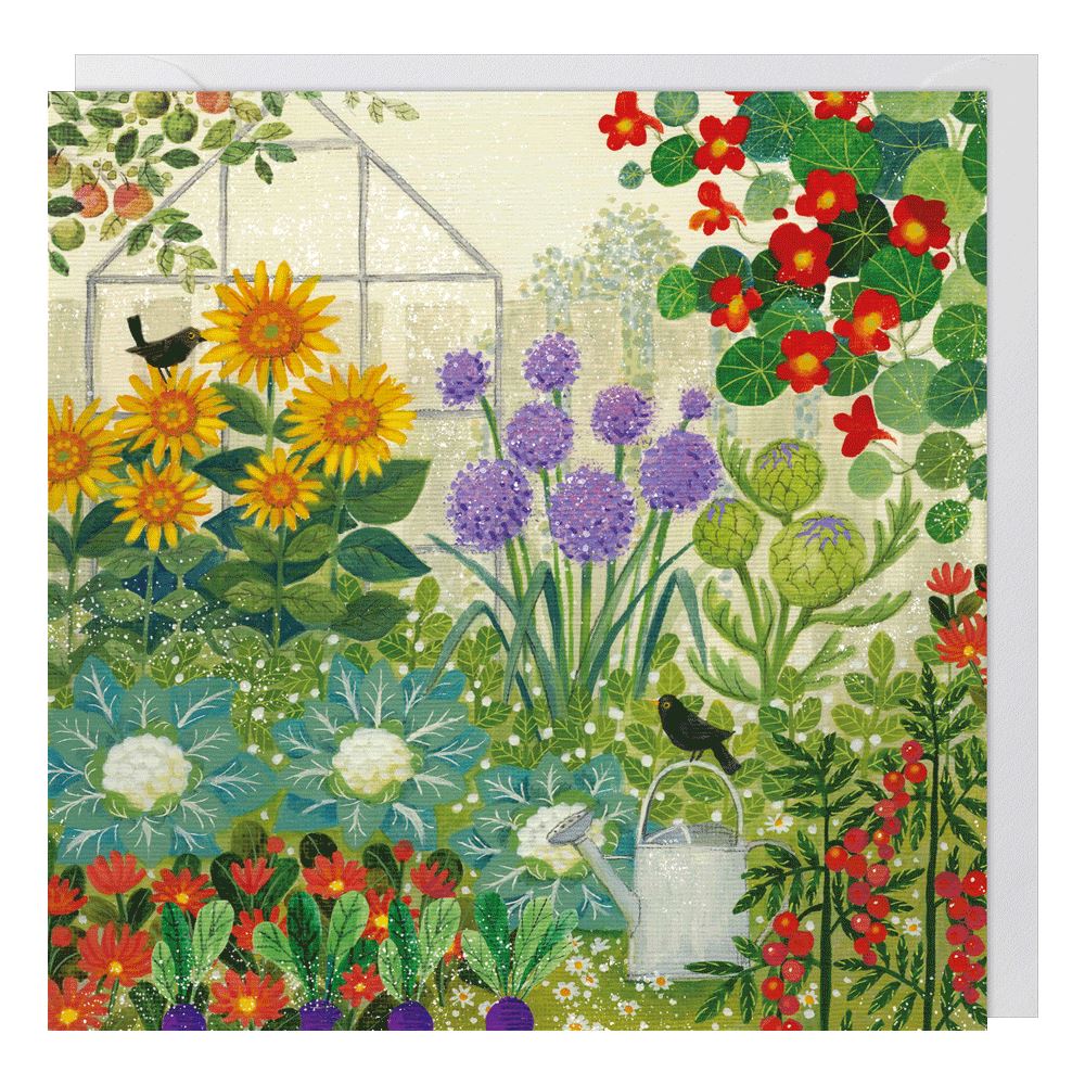 Skylark Greenhouse Garden Card