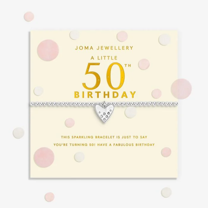 Joma Confetti A Little 50th Birthday Bracelet - More Than Just a Gift | Narborough Hall
