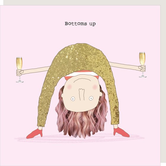 Rosie Made a Thing Bottoms Up Card - More Than Just a Gift | Narborough Hall