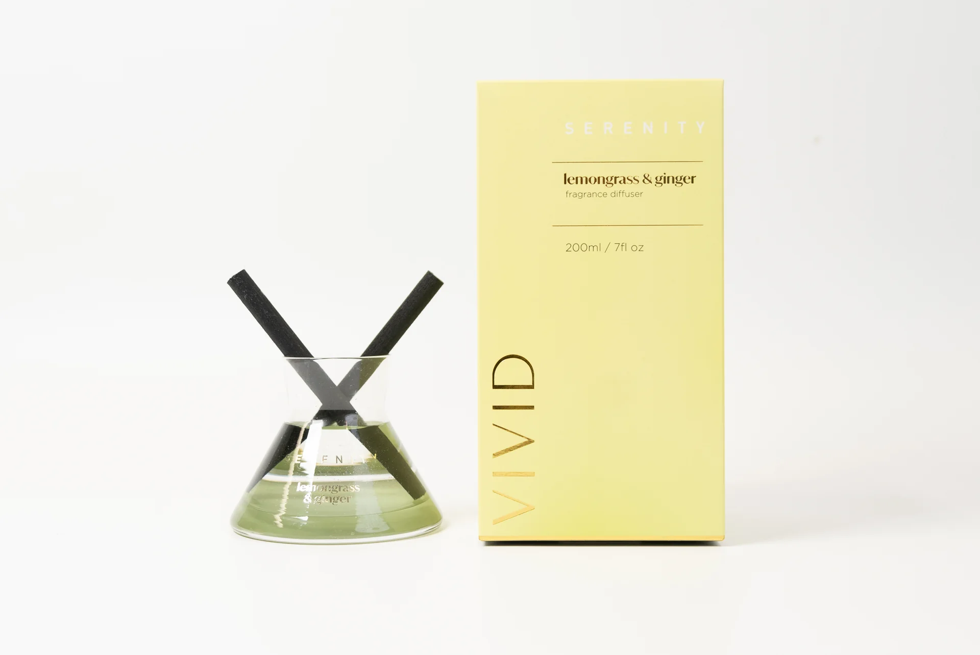 Serenity Vivid Diffuser - Lemongrass & Ginger