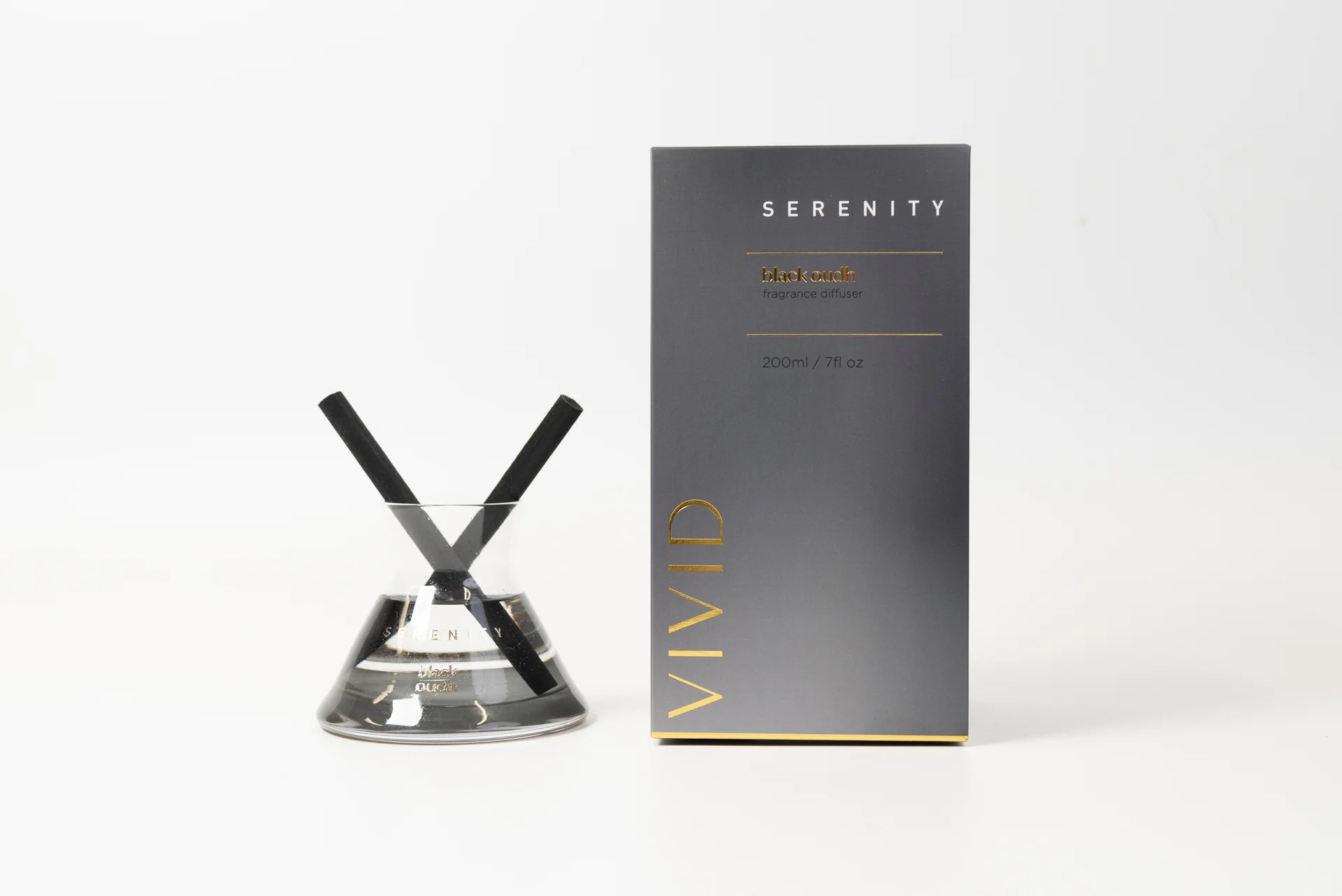 Serenity Vivid Diffuser - Black Oudh