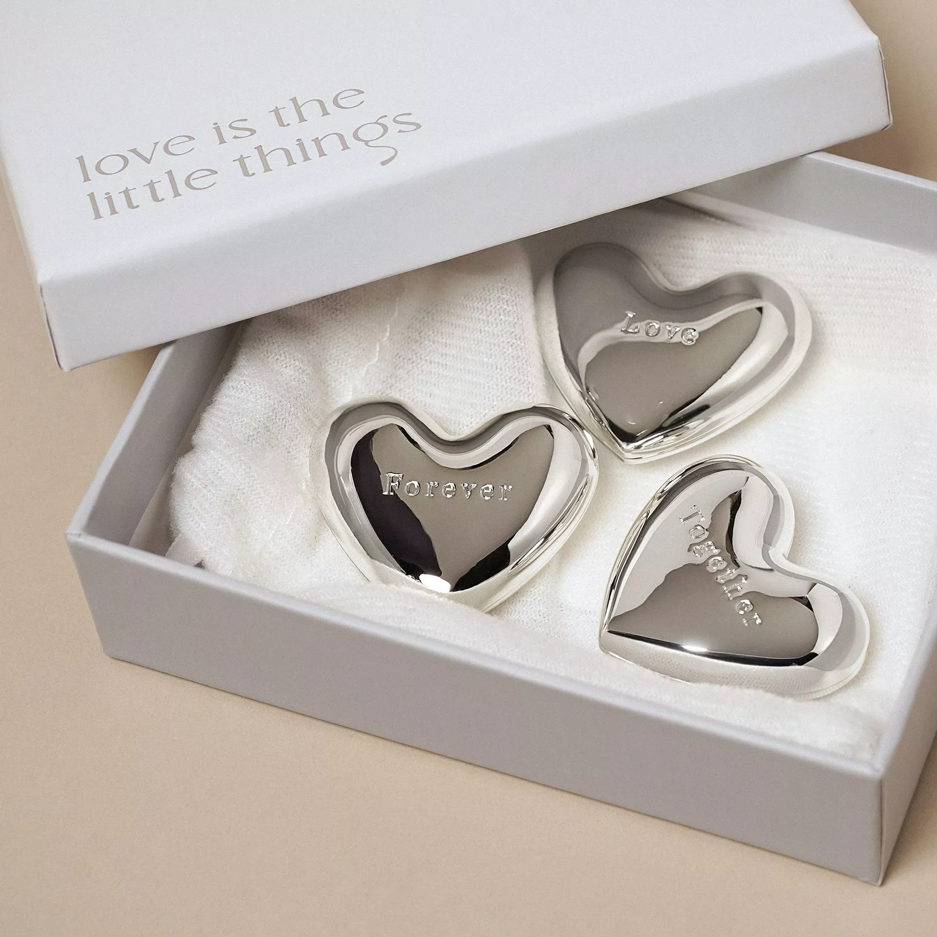 Amore Silver Plated Charms