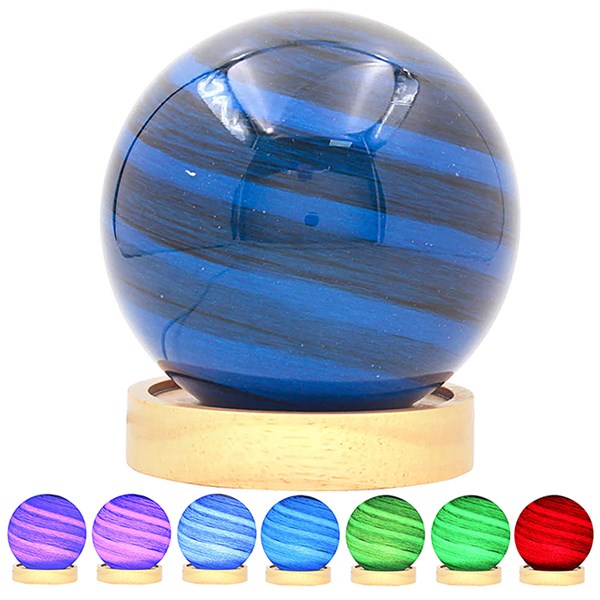Cosmic LED Planet Lamp - Dark Blue