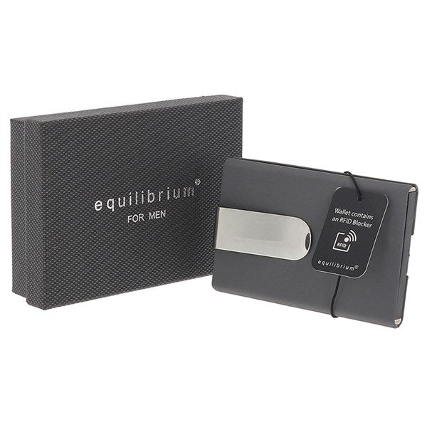 Equilibrium Pop Up Belt Credit Card Holder Grey