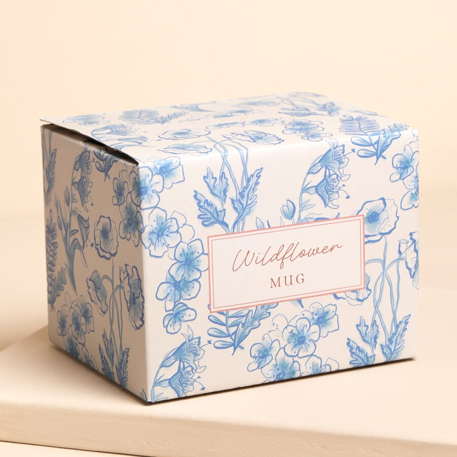 Lisa Angel Blue Wildflower Mug