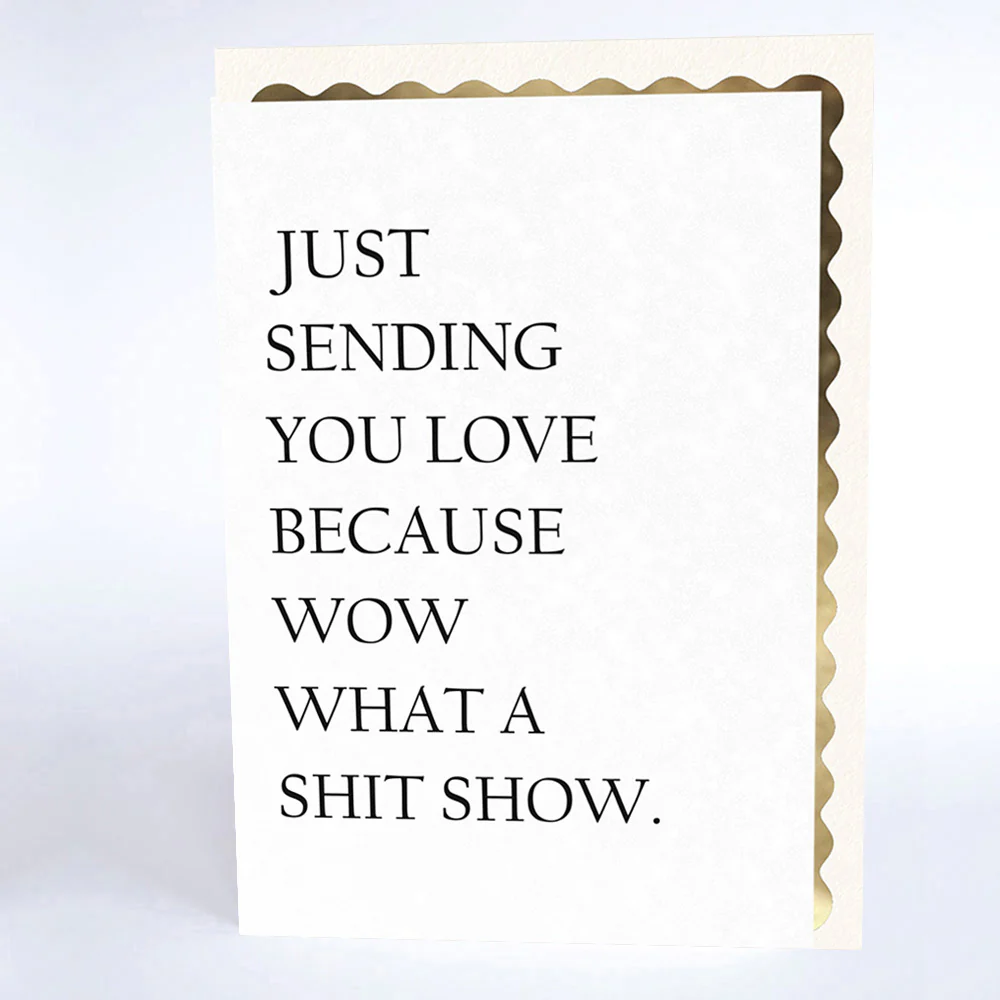 Musings & Mayhem What a Shit Show Card