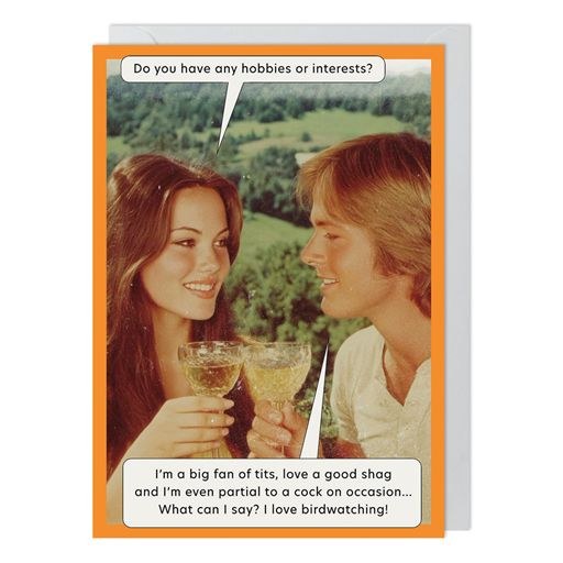 Back in a Jiffy Birdwatching Card