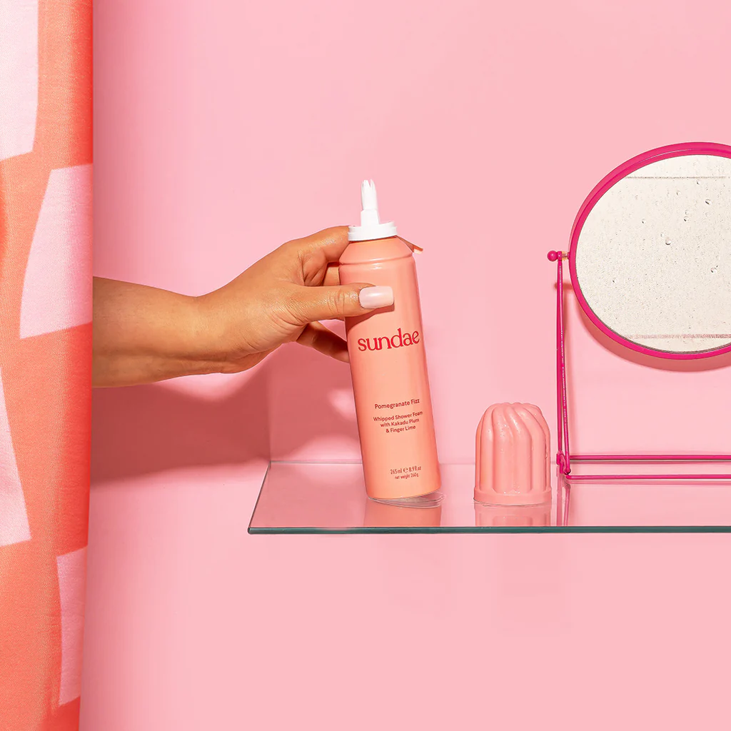 Sundae Whipped Shower Foam Pomegranate Fizz
