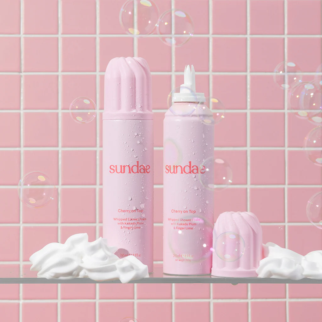 Sundae Whipped Shower Foam Cherry On Top