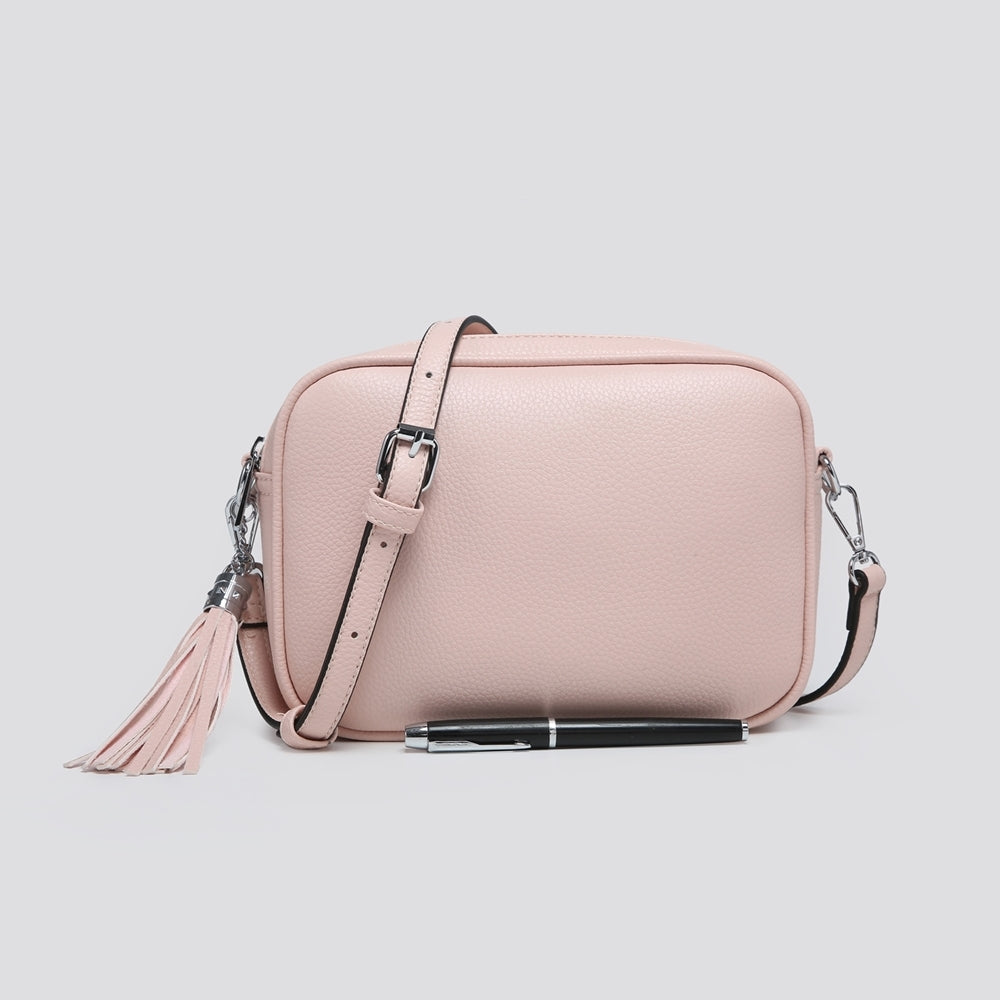 Fern Cross Body Camera Bag - Pink