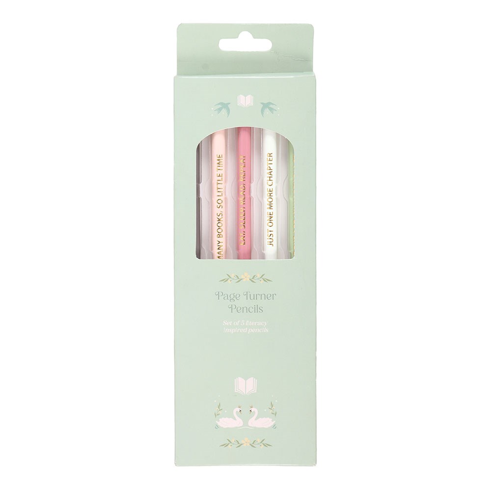 Page Turner Pencils - Set of 5