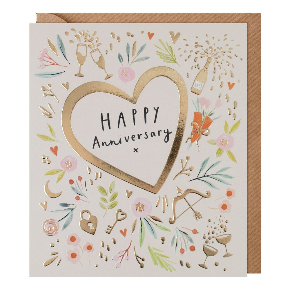 Reflections Happy Anniversary Card