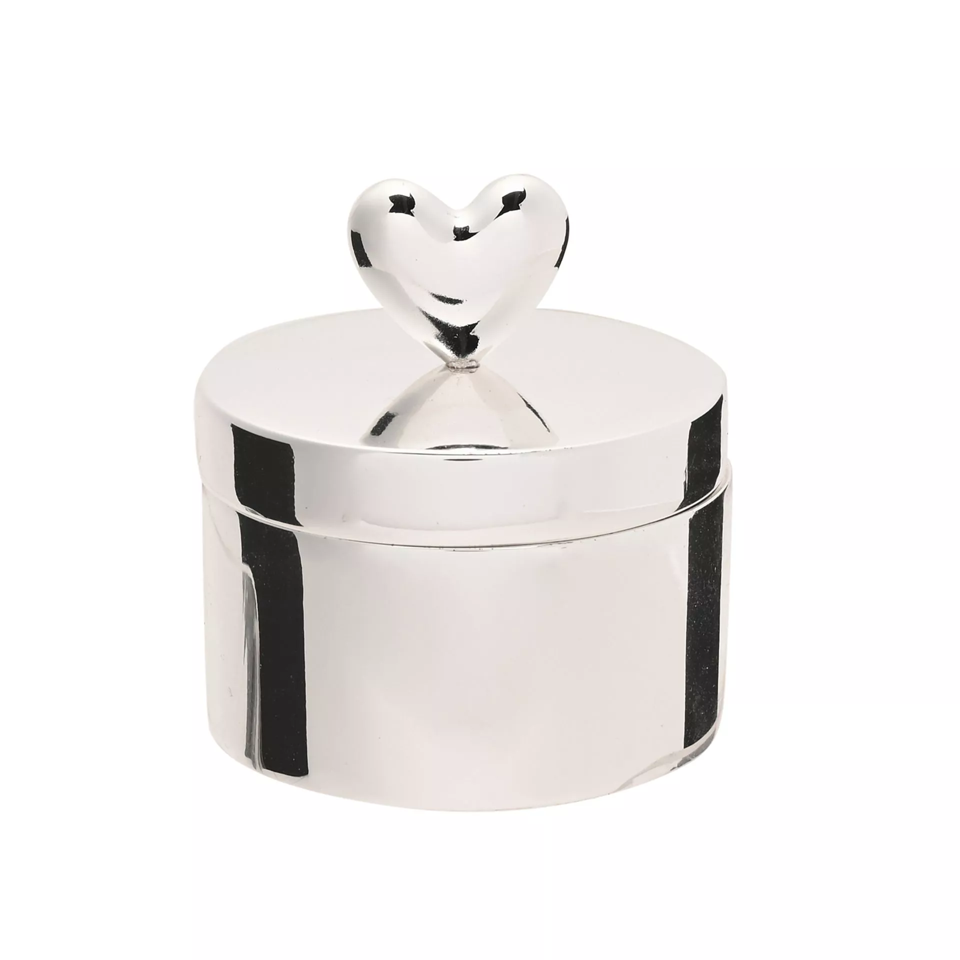 Amore Silver Plated Ring Box