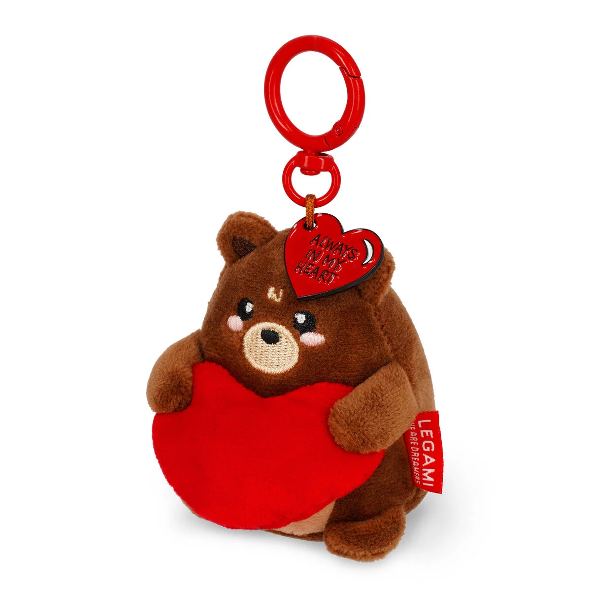 Legami Super Soft Plush Keyring - Teddy Bear