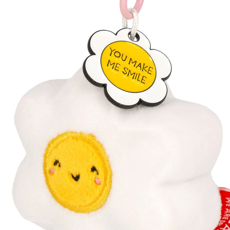 Legami Super Soft Plush Keyring - Daisy