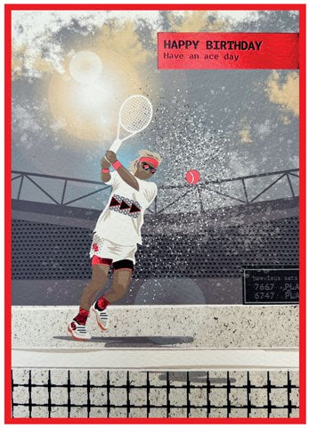 Cobalt Extreme Ace Birthday Card