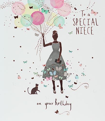 Lemon Sorbet Special Niece Birthday Card