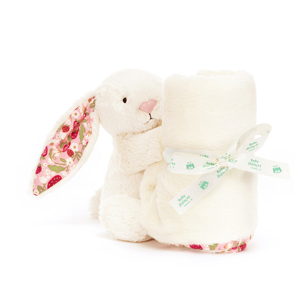 Jellycat Blossom Cream Bunny 'Berry' Soother