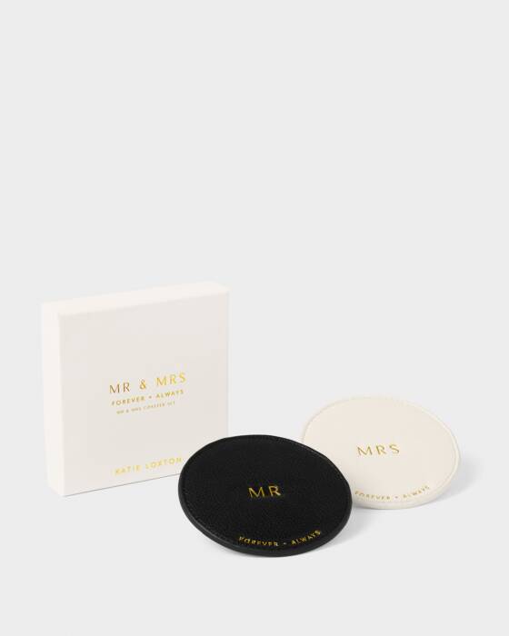 Katie Loxton Mr & Mrs Coaster Set