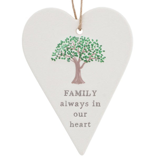 Hanging Heart - Family