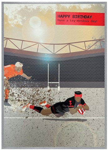 Cobalt Extreme Try-mendous Birthday Card