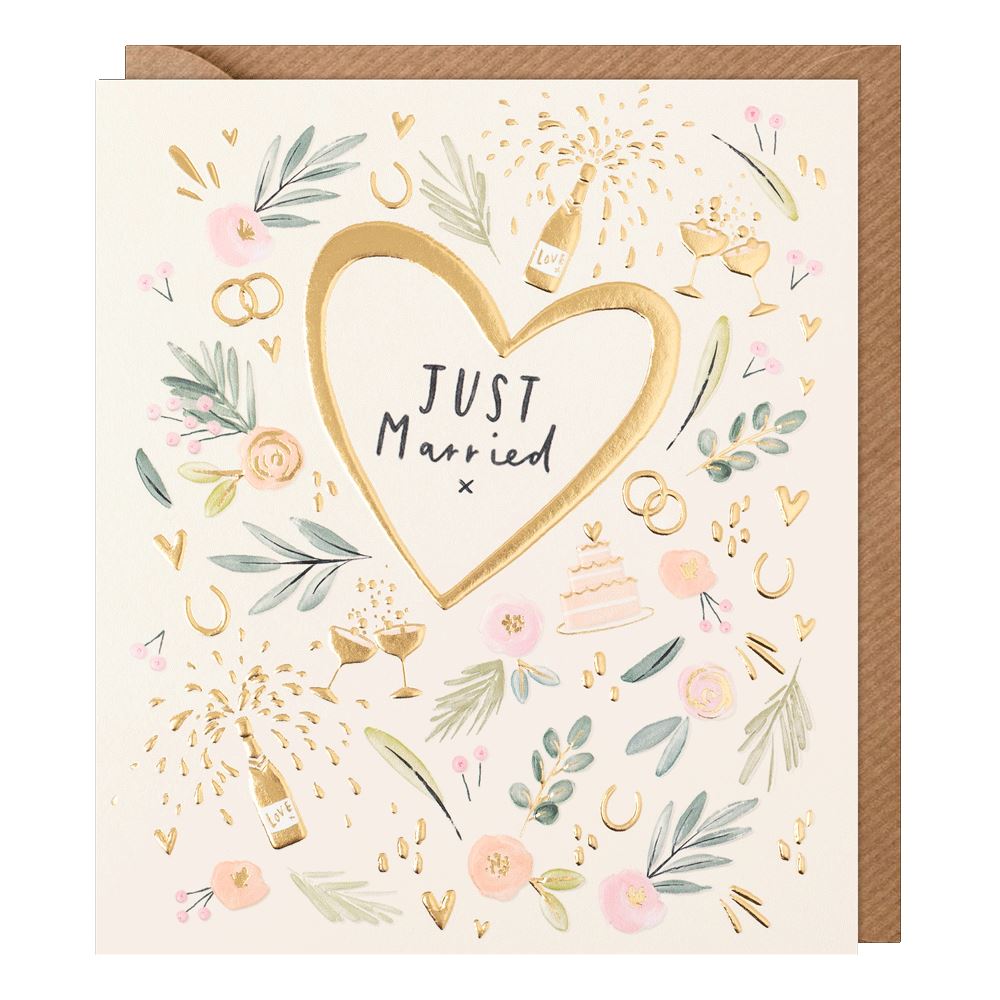 Reflections Just Married Card