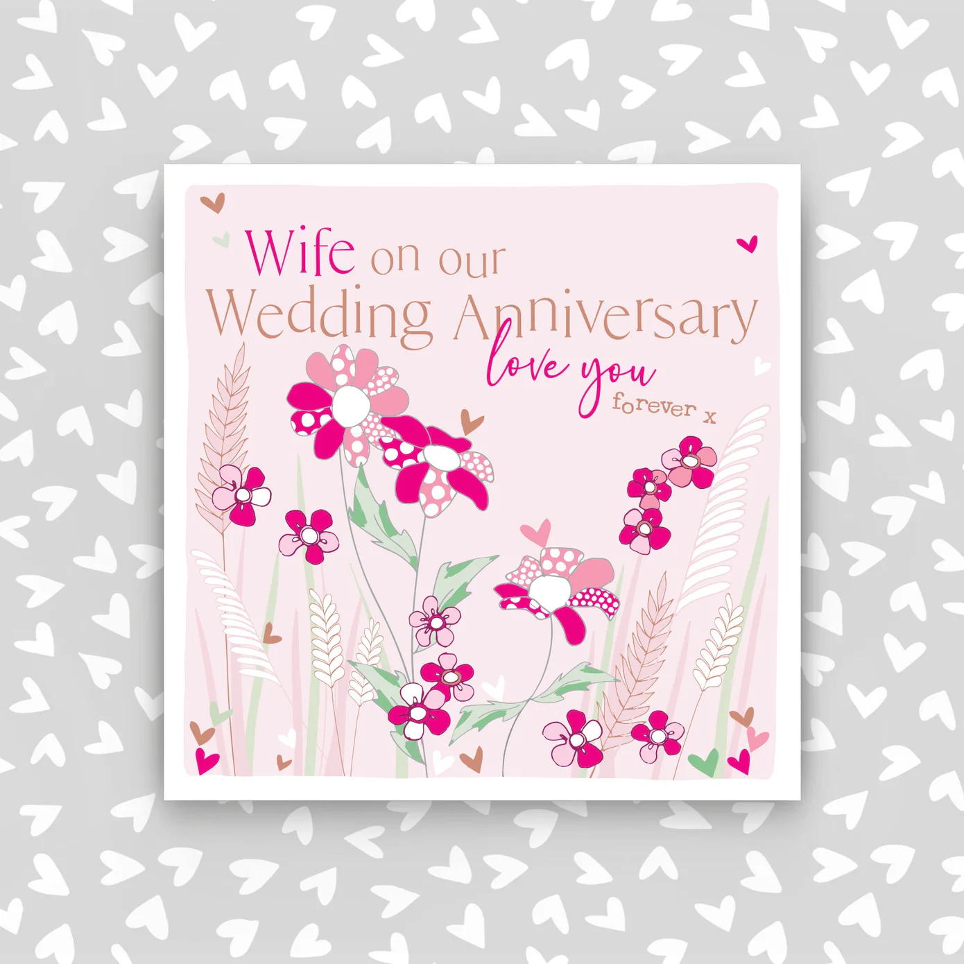 Carried on the Breeze Wife Anniversary Card
