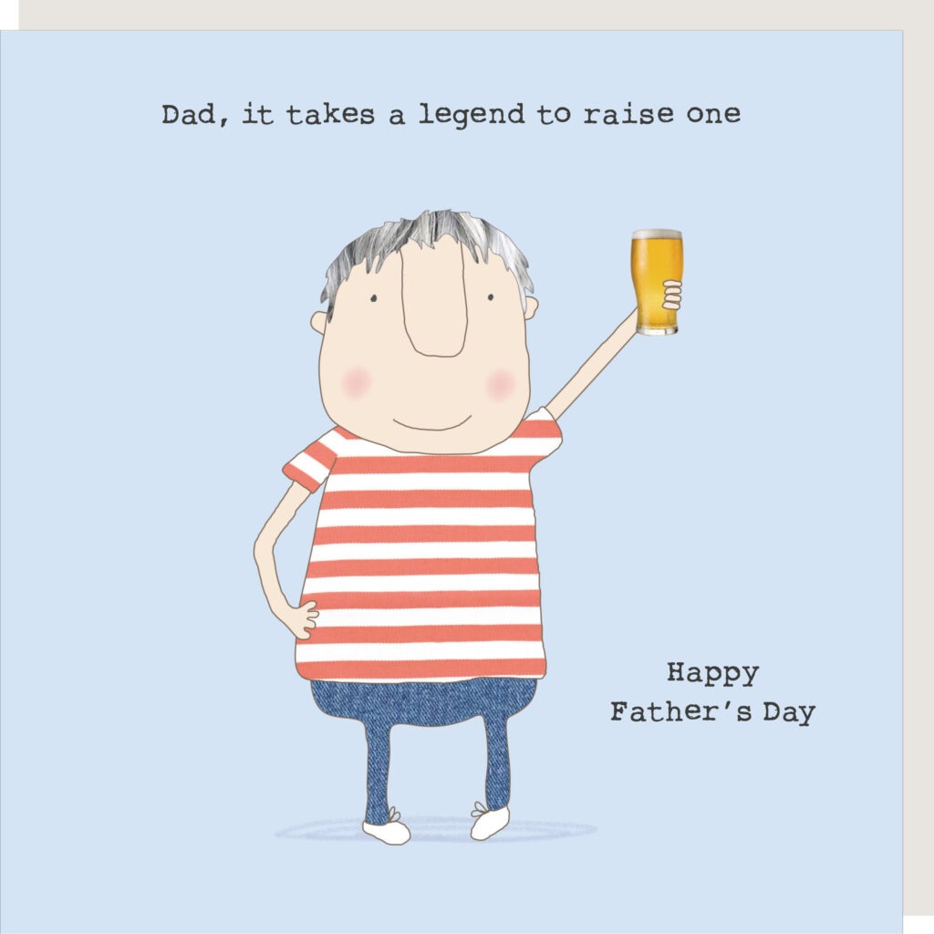 Rosie Made a Thing Raise a Legend Father's Day Card
