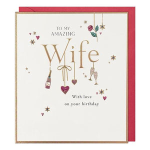 Starlet Amazing Wife Birthday Card - More Than Just a Gift | Narborough Hall