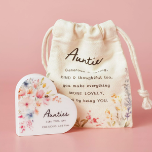 The Cottage Garden Mini Plaque - Auntie - More Than Just a Gift | Narborough Hall