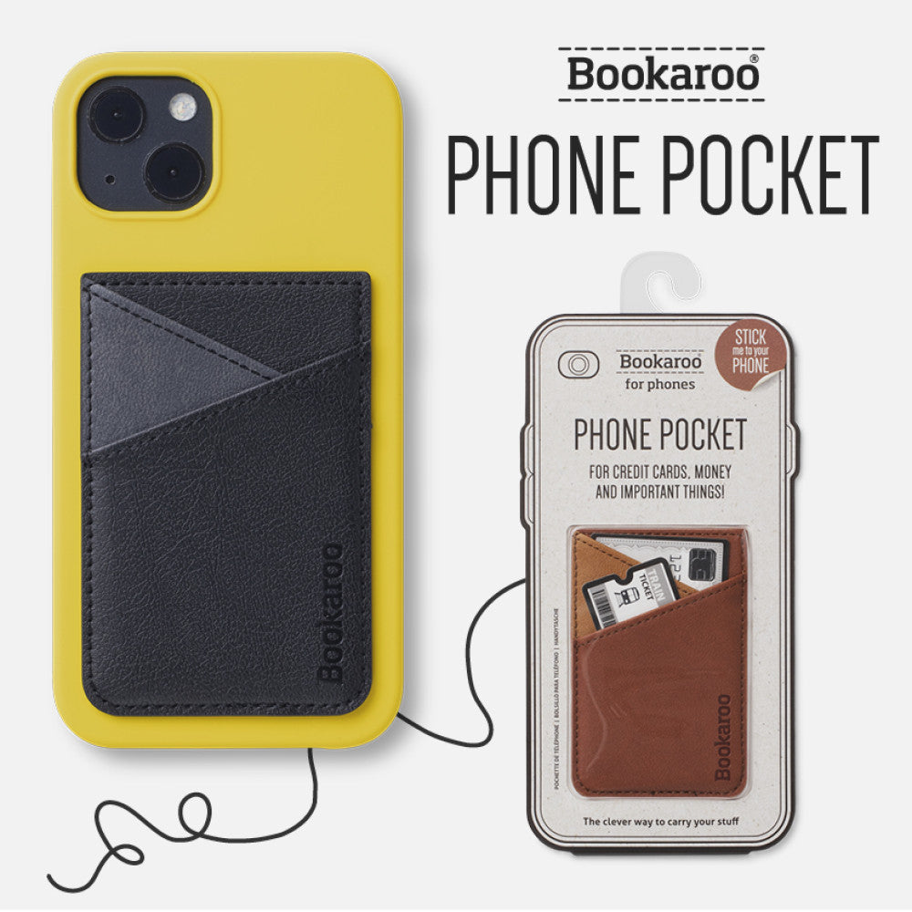 Black Bookaroo Phone Pocket
