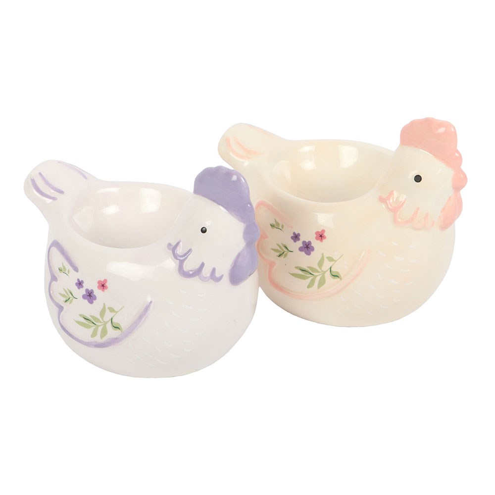 Hen Shaped Egg Cups - Set of 2 - More Than Just a Gift | Narborough Hall